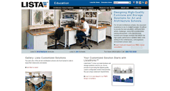 Desktop Screenshot of lista-education.com